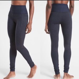 Athleta Exhale Stash Pocket Heel Tights